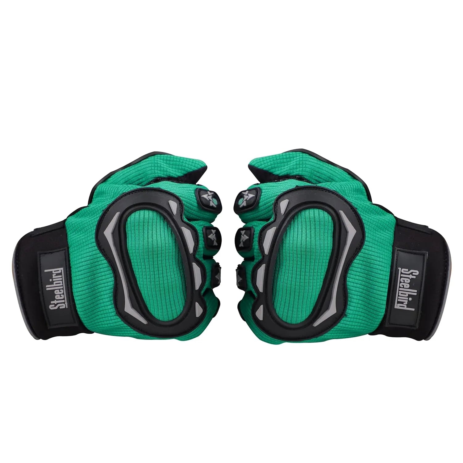 Steelbird Gloves Green Riding Gears