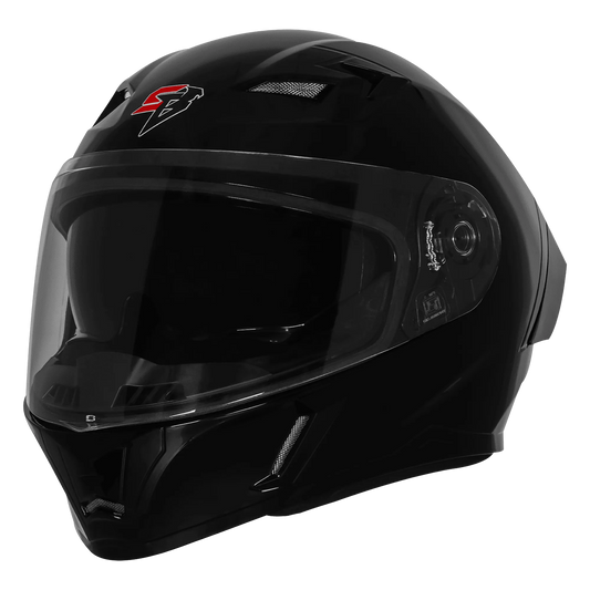 Steelbird Sba 11 Lt Black Full Face Helmet