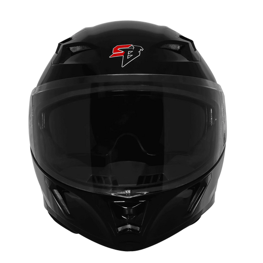 Steelbird Sba 11 Lt Black Full Face Helmet