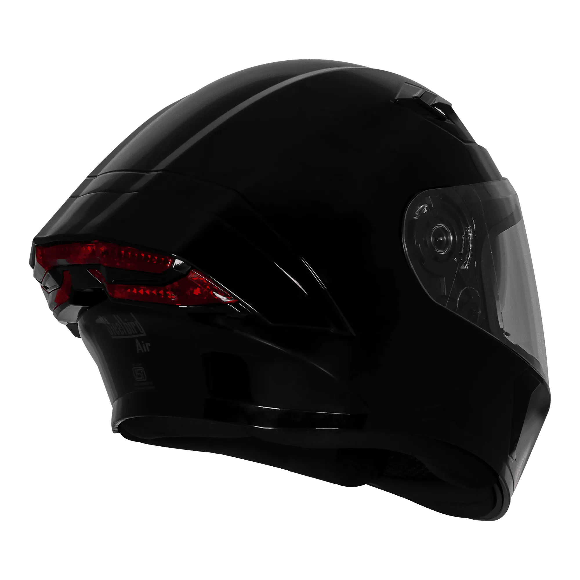 Steelbird Sba 11 Lt Black Full Face Helmet