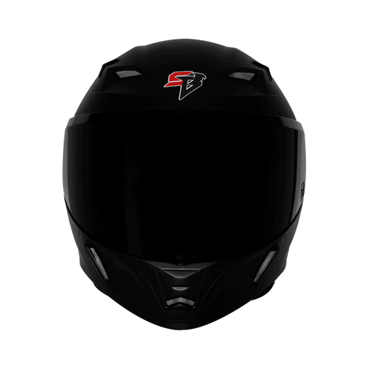 Steelbird Sba 11 Tornado Matt Black Full Face Helmet