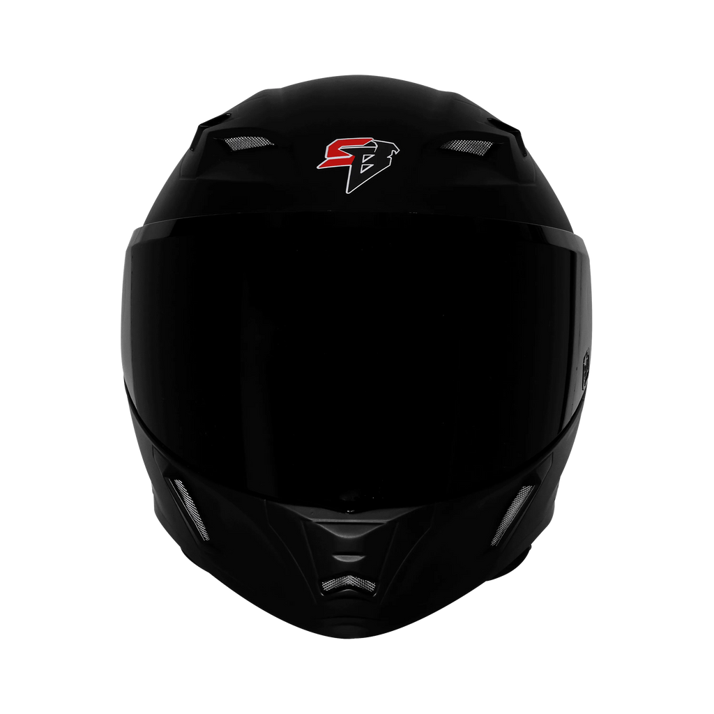 Steelbird Sba 11 Tornado Matt Black Full Face Helmet