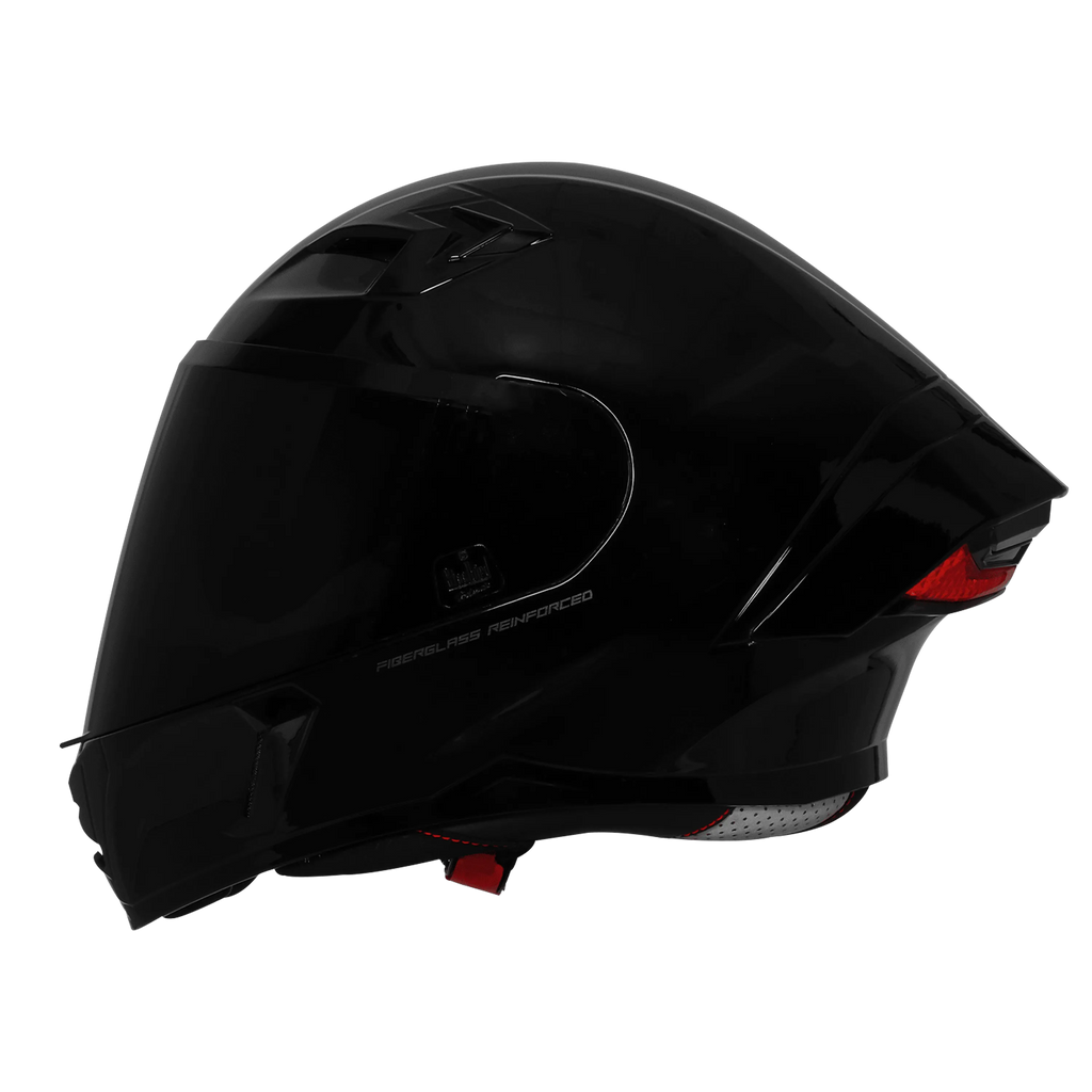 Steelbird Sba 11 Tornado Matt Black Full Face Helmet