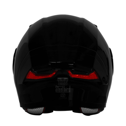 Steelbird Sba 11 Tornado Matt Black Full Face Helmet