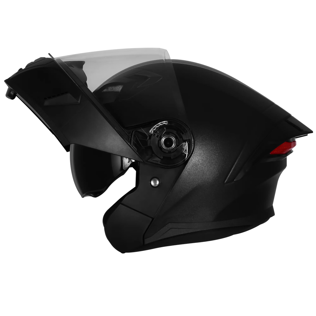 Steelbird Sba 15 R2k Dashing Black Flip Up Helmet