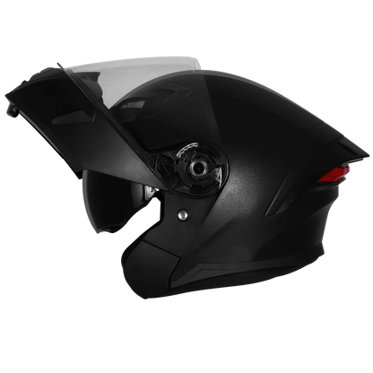 Steelbird Sba 15 R2k Dashing Black Flip Up Helmet