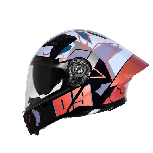 Steelbird Sba 20 09 Black Mettalic Bronze Flip Up Helmet