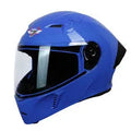 STEELBIRD Sba 20 Iss Mat Ign Blue Full Face Helmet