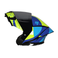 STEELBIRD Sba 20 Star Black Blue Flip up Helmet