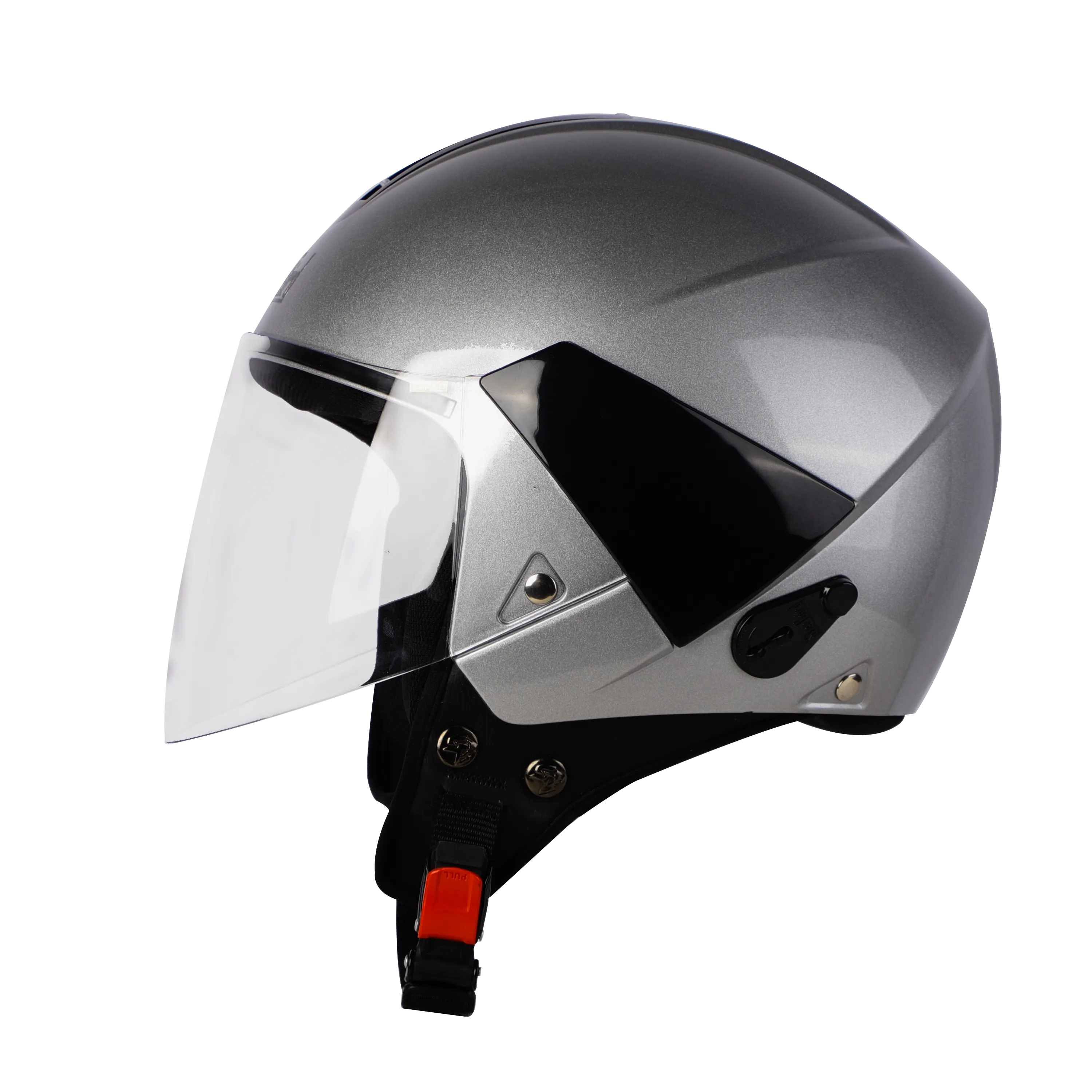 Steelbird SBH-05 TRIPLE NINE GLOSSY SILVER MD