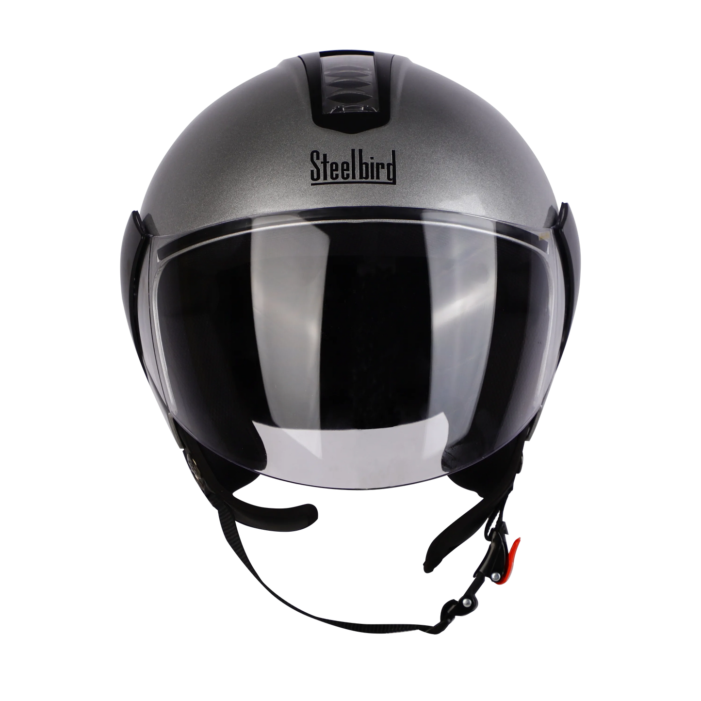 Steelbird SBH-05 TRIPLE NINE GLOSSY SILVER MD