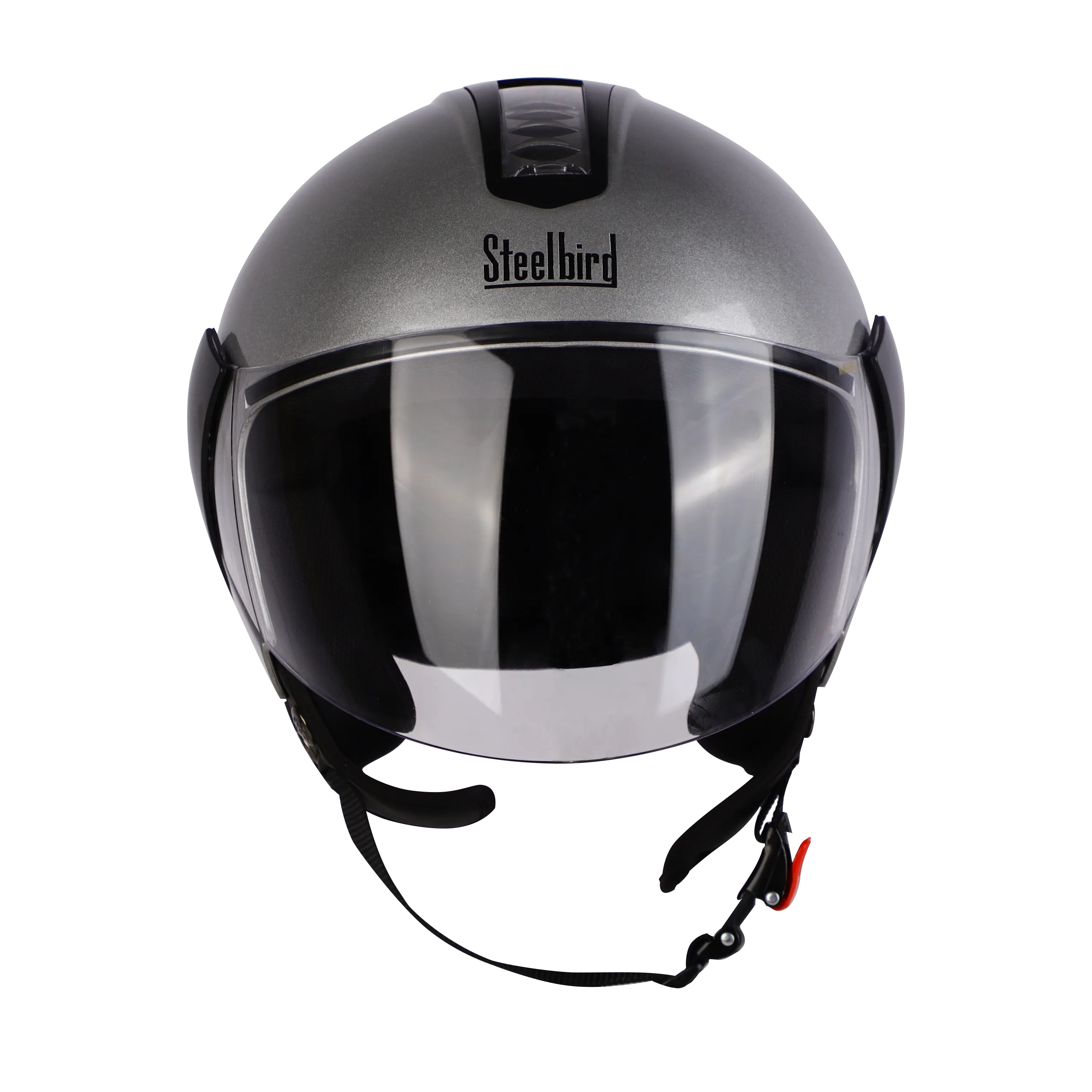 Steelbird SBH-05 TRIPLE NINE GLOSSY SILVER MD