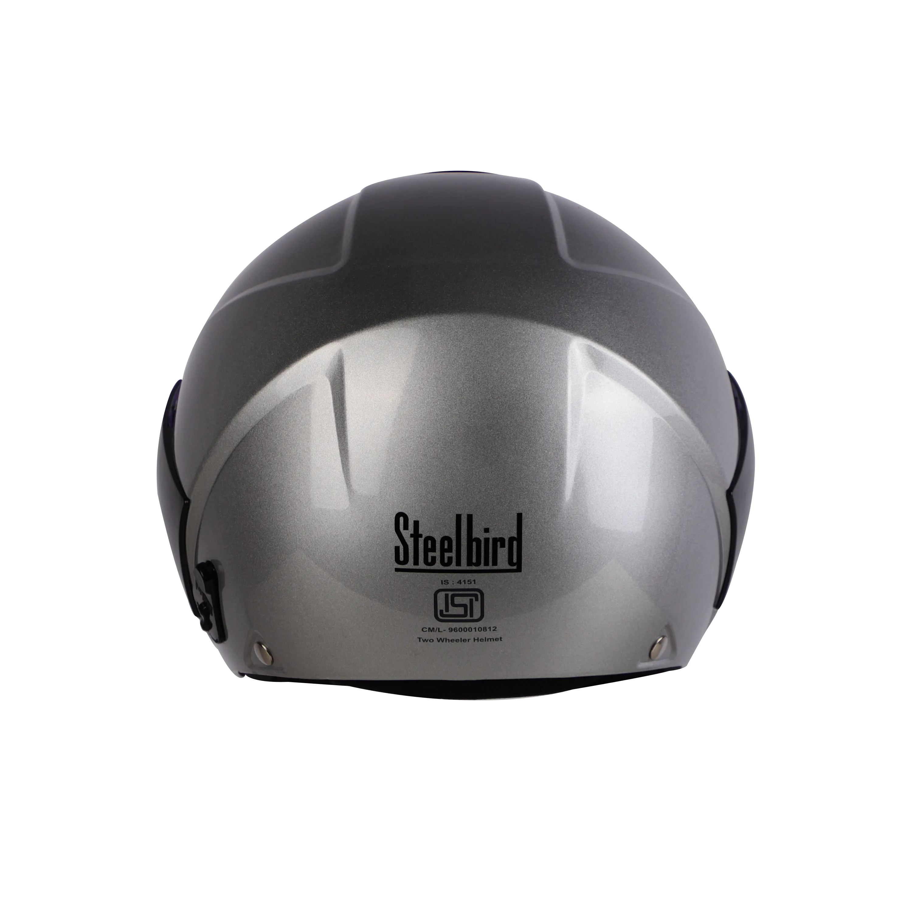 Steelbird SBH-05 TRIPLE NINE GLOSSY SILVER MD