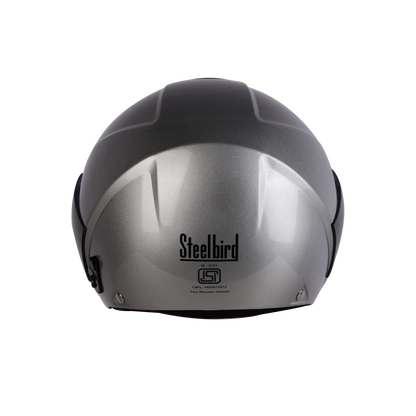 Steelbird SBH-05 TRIPLE NINE GLOSSY SILVER MD