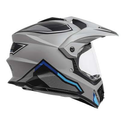 Steelbird Sbh-13 Racer Titanium Grey Grey Full Face Helmet