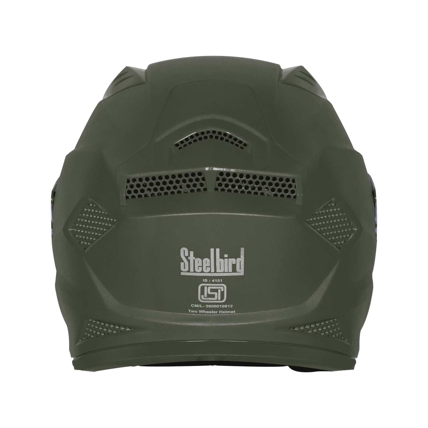 Steelbird  SBH-25 SV SHARP DASHING BATTLE GREEN