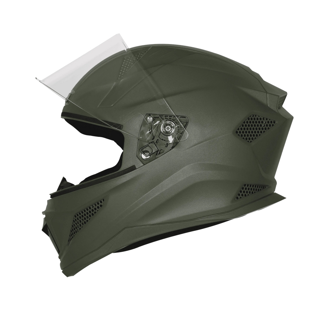 Steelbird  SBH-25 SV SHARP DASHING BATTLE GREEN