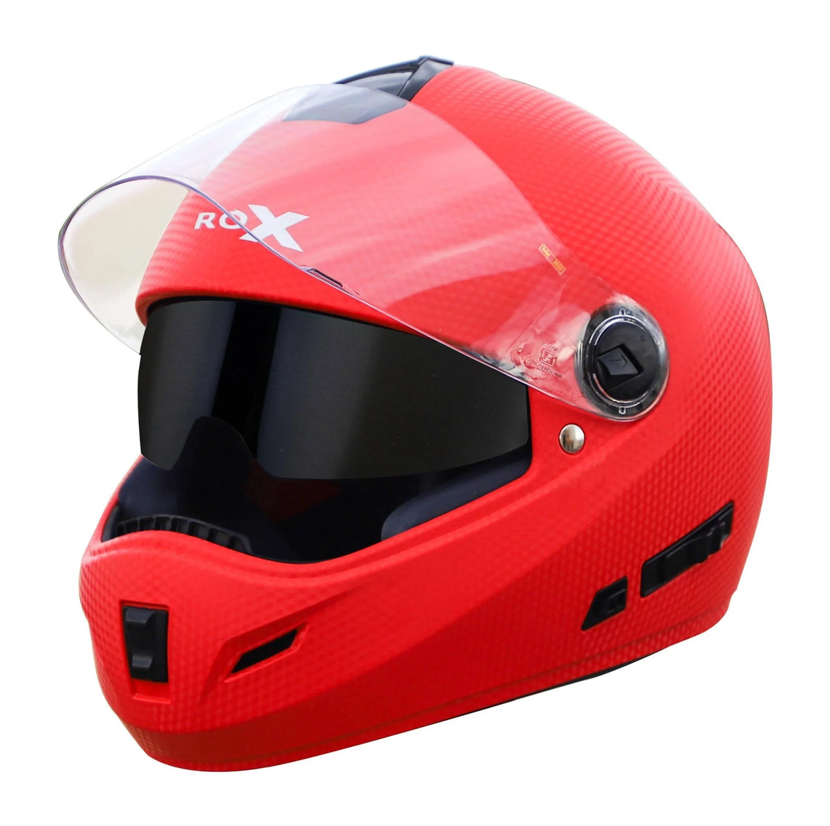 Steelbird Sbh-2 Rox Dashing Red With Sunshield Full Face Helmet