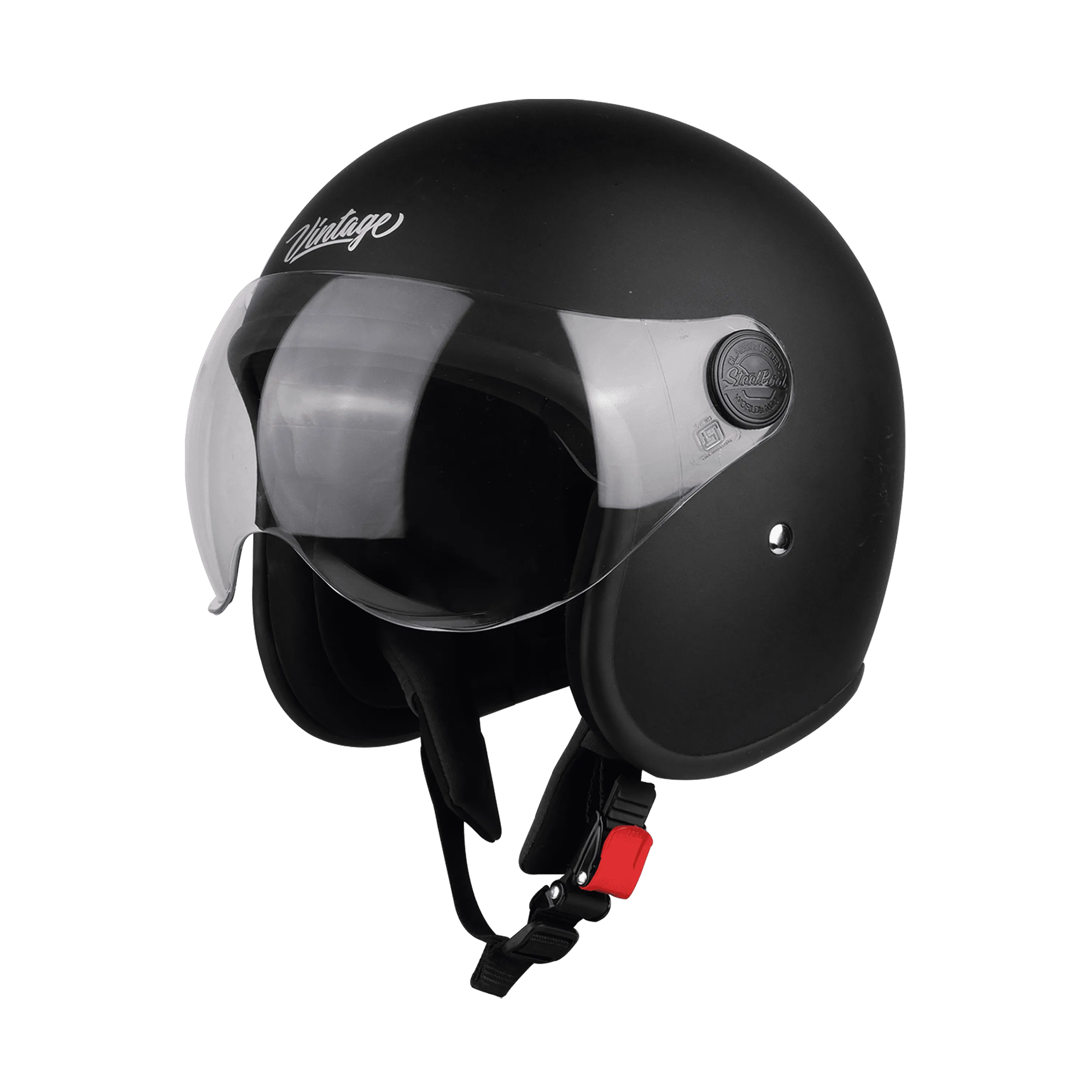 Steelbird  SBH-54 VINTAGE BLACK