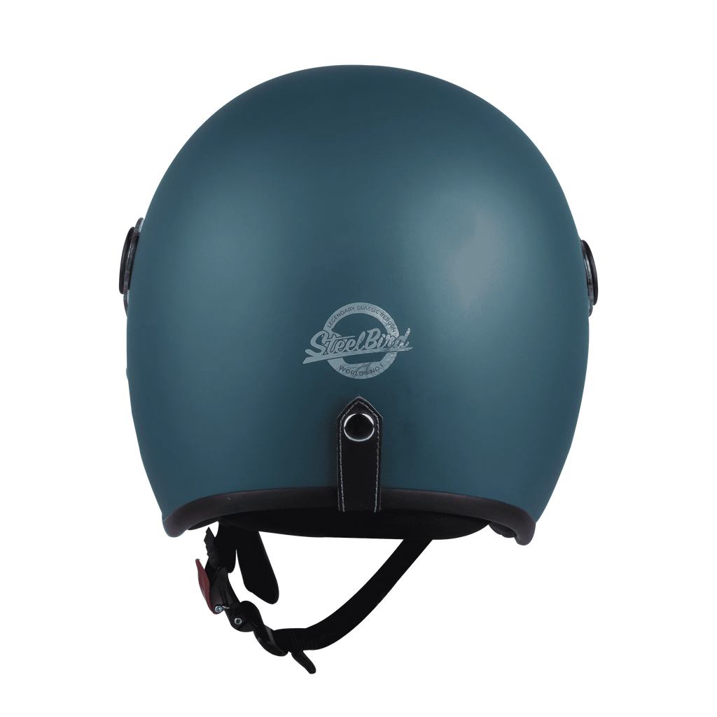 Steelbird Sbh-54 Vintage Matt Squadron Blue