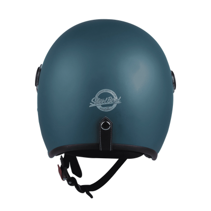Steelbird Sbh-54 Vintage Matt Squadron Blue