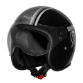 Steelbird  SBH-54 VINTAGE RACERS BLACK WITH GREY