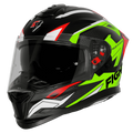 Steelbird Sbh-57 Fighter F7 black Neon Full Face Helmet