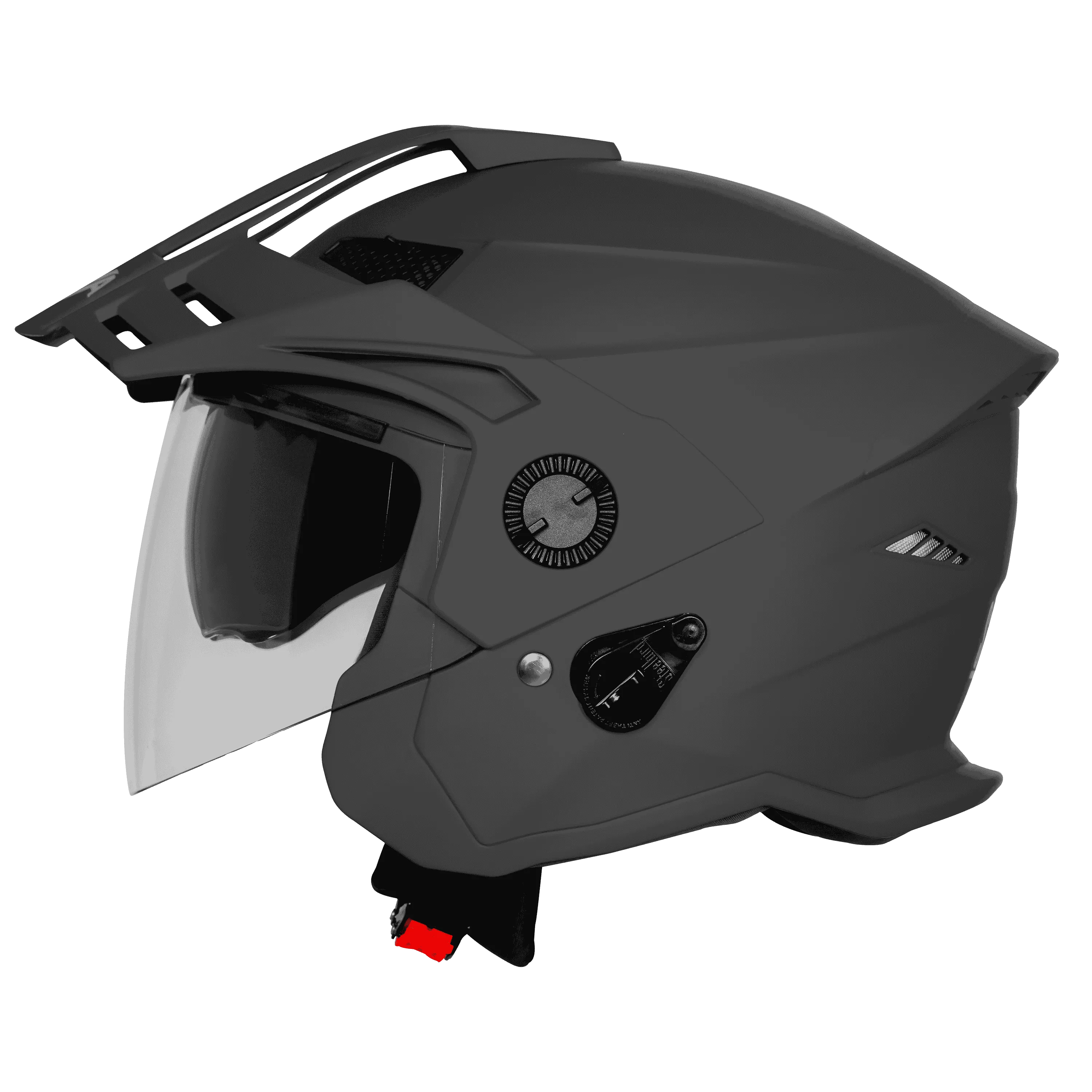 steelbird Sbh 23 Ava Dashing Honda Grey Half Face helmet