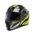 Steelbird Sbh 25 Albus Black Neon Full Face Helmet