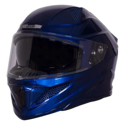 Steelbird Sbh 25 Sharp Armada Blue Full Face Helmet