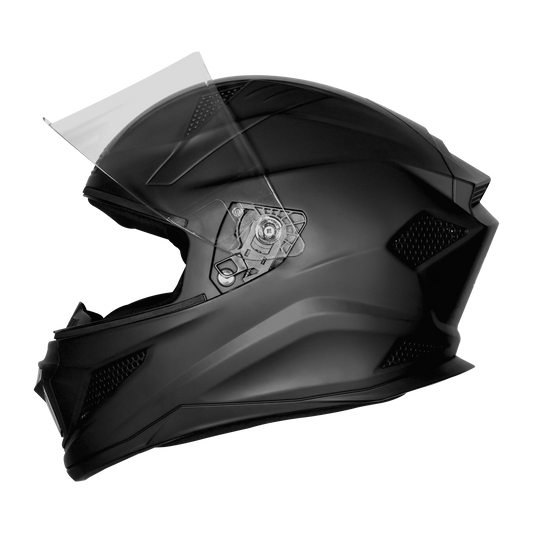 Steelbird Sbh 25 Sharp Black Full Face Helmet