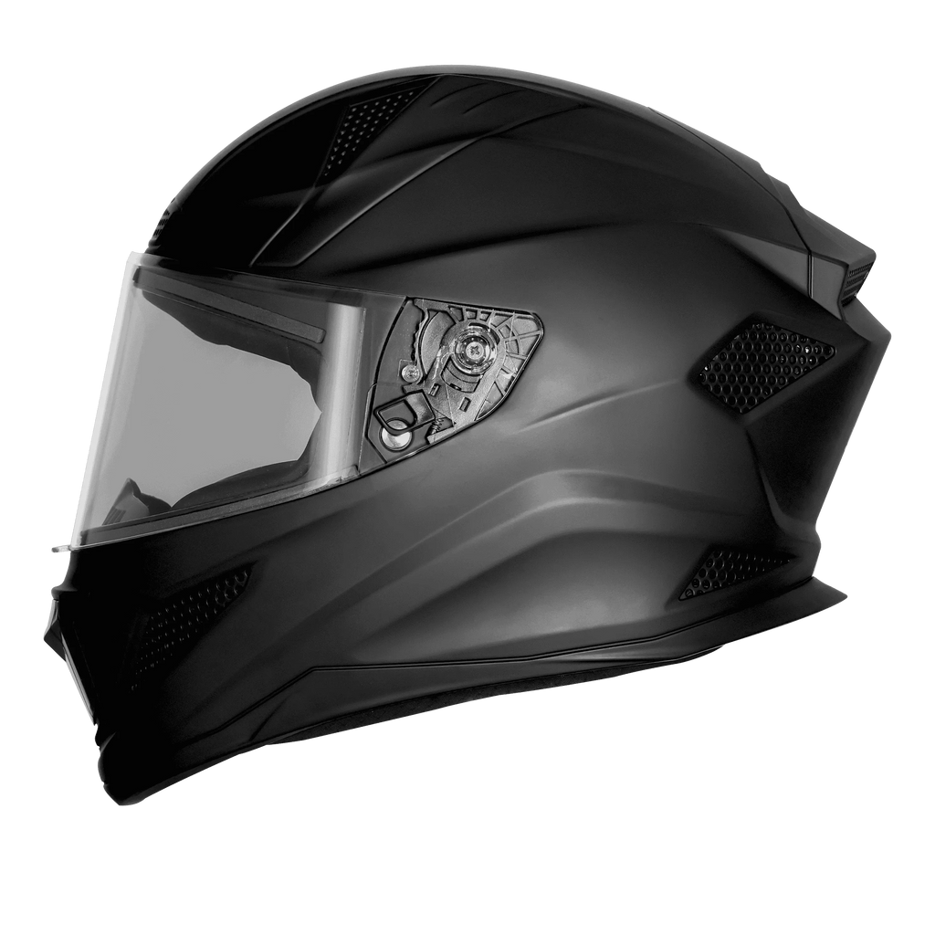 Steelbird Sbh 25 Sharp Black Full Face Helmet