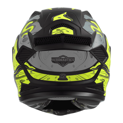 Steelbird Sbh 25 Sharp Ghost Black Grey Full Face Helmet