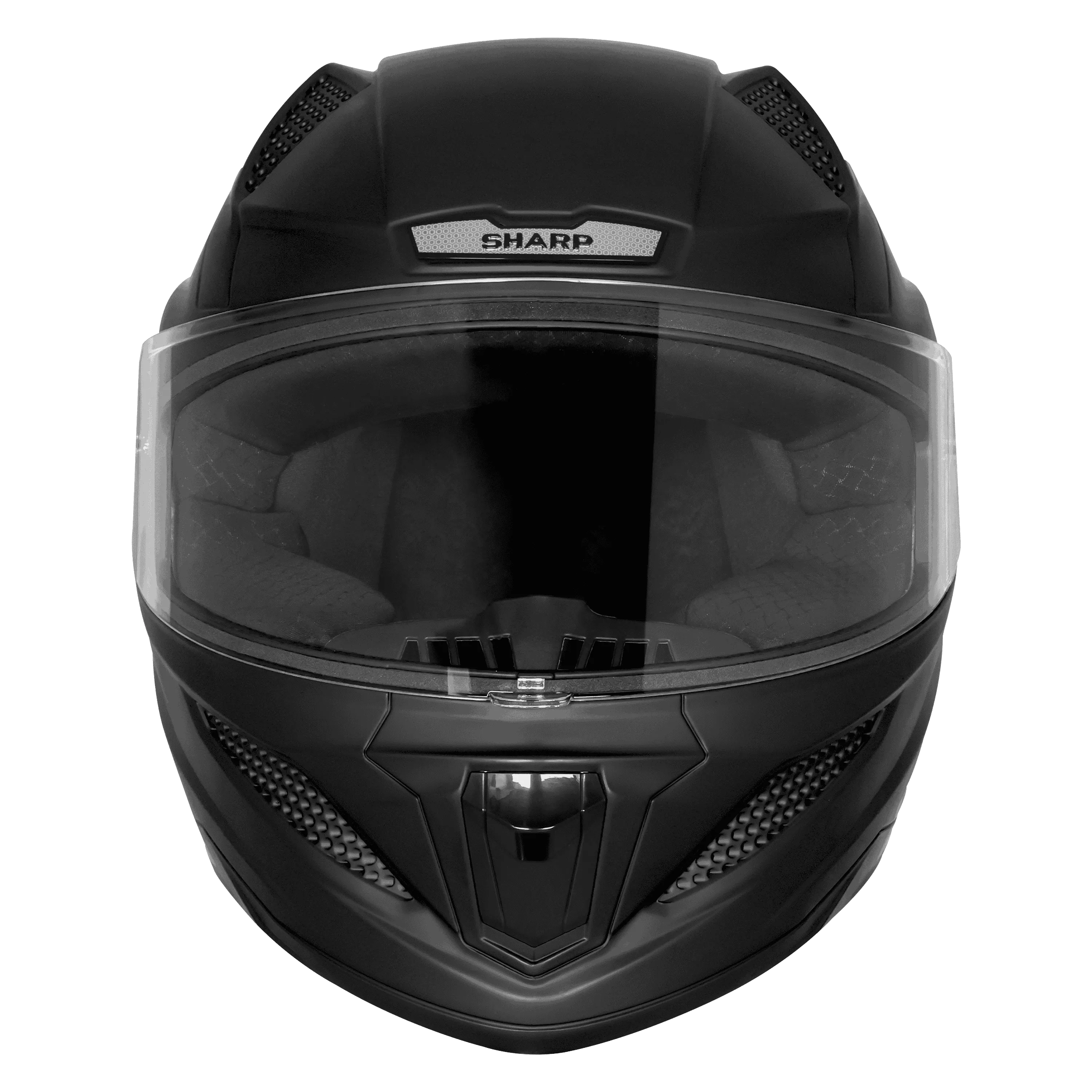 Steelbird Sbh 25 Sharp Matt Black Full Face Helmet