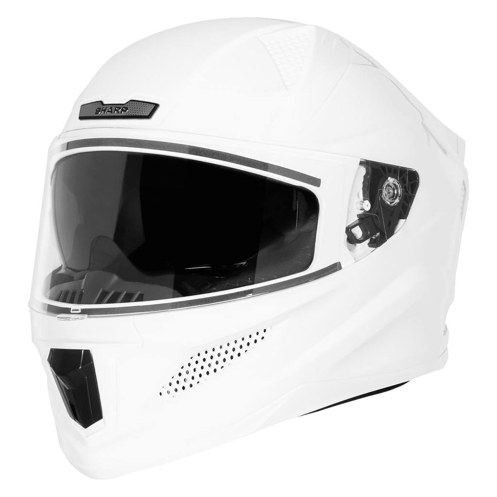 Steelbird Sbh 25 Sharp White Full Face Helmet
