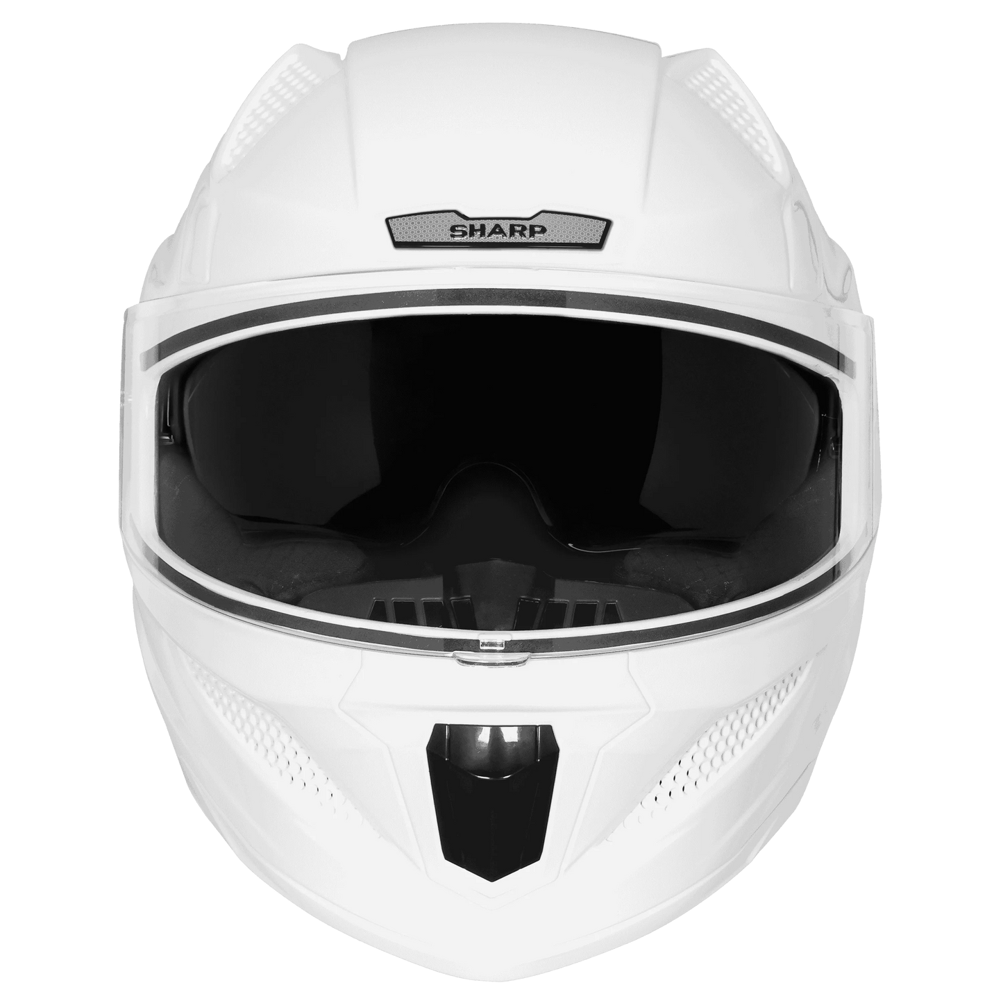 Steelbird Sbh 25 Sharp White Full Face Helmet