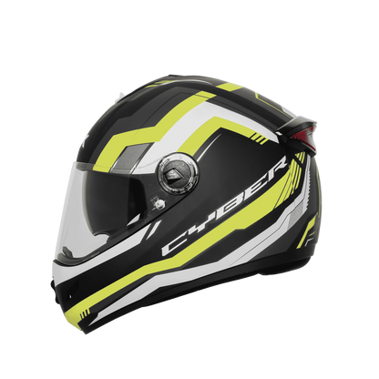 Steelbird Sbh 34 RF CYBER  BLACK NEON