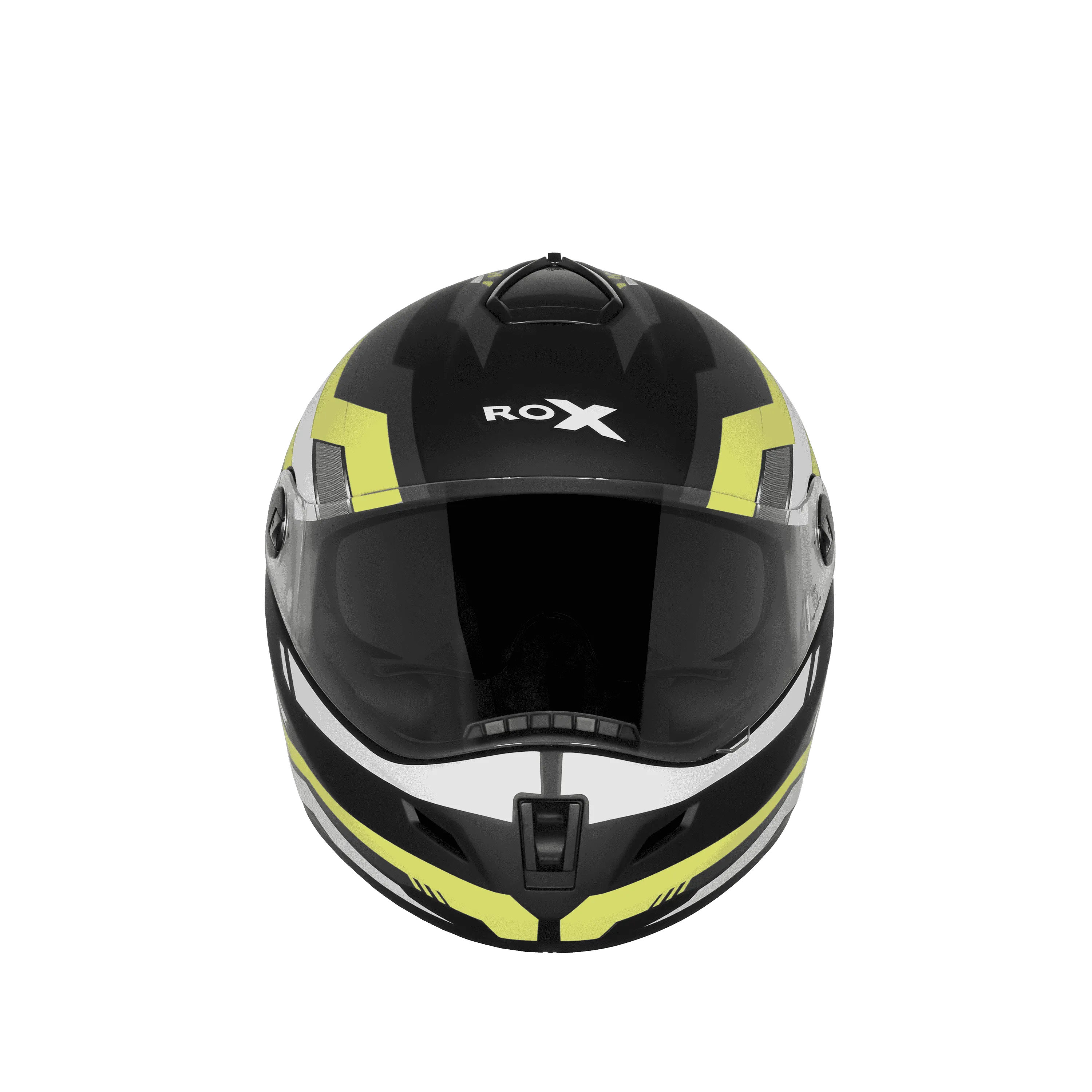 Steelbird Sbh 34 Rf Cyber Black Neon Full Face Helmet