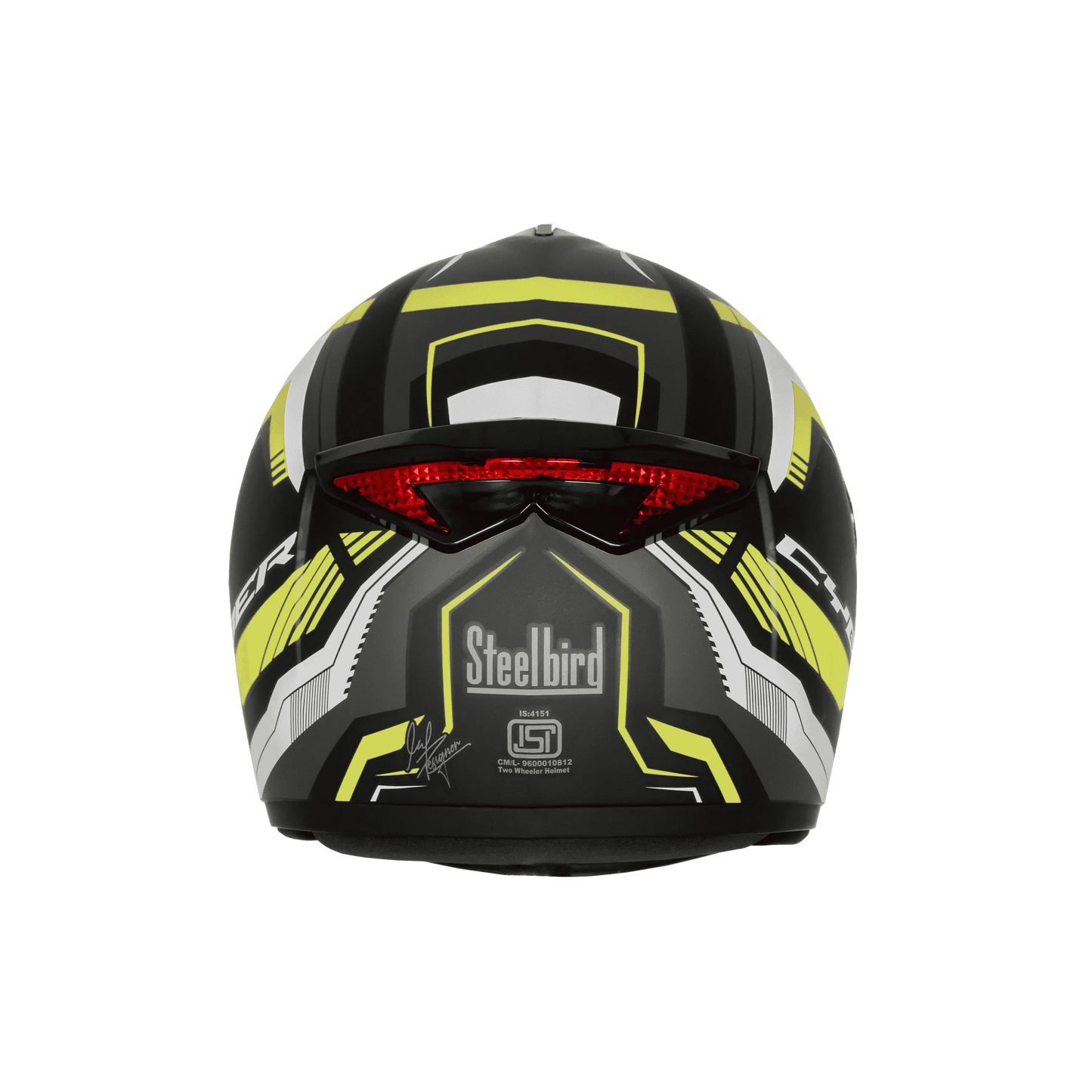 Steelbird Sbh 34 RF CYBER  BLACK NEON