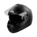 STEELBIRD Sbh 34 Rox Iss Dashing Black Full Face Helmet