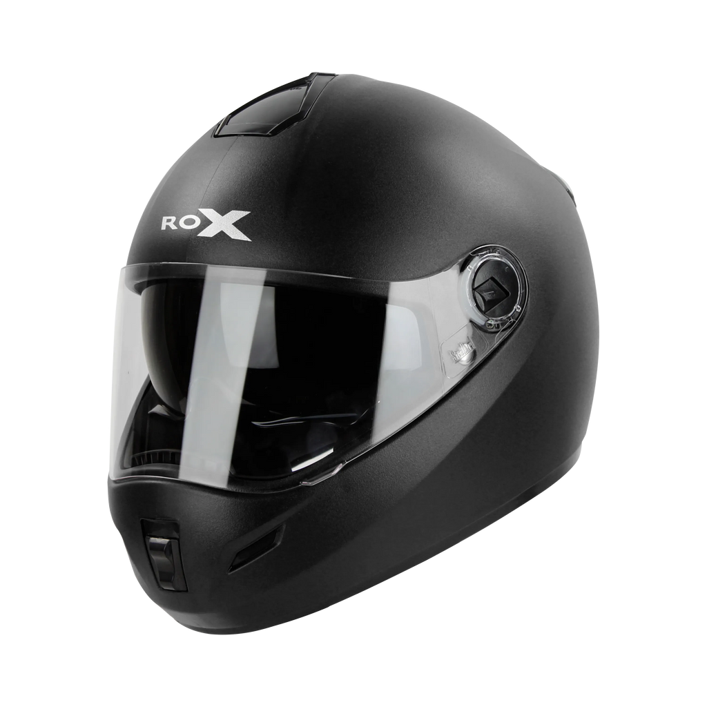 STEELBIRD Sbh 34 Rox Iss Dashing Black Full Face Helmet