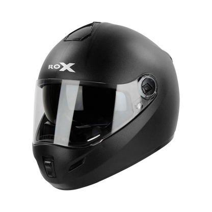 STEELBIRD Sbh 34 Rox Iss Dashing Black Full Face Helmet