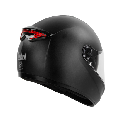 STEELBIRD Sbh 34 Rox Iss Dashing Black Full Face Helmet