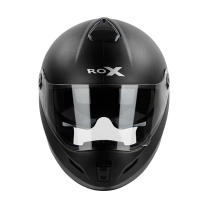 STEELBIRD Sbh 34 Rox Iss Dashing Black Full Face Helmet
