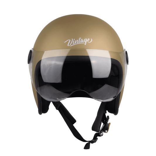 Steelbird SBH 54 Vintage Matt D.Storm Half Face Helmet