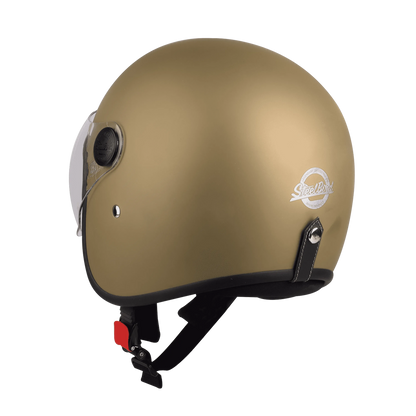 Steelbird SBH 54 Vintage Matt D.Storm Half Face Helmet