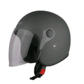 Steelbird Sbh 56 Vintage Honda Gray Half Face Helmet