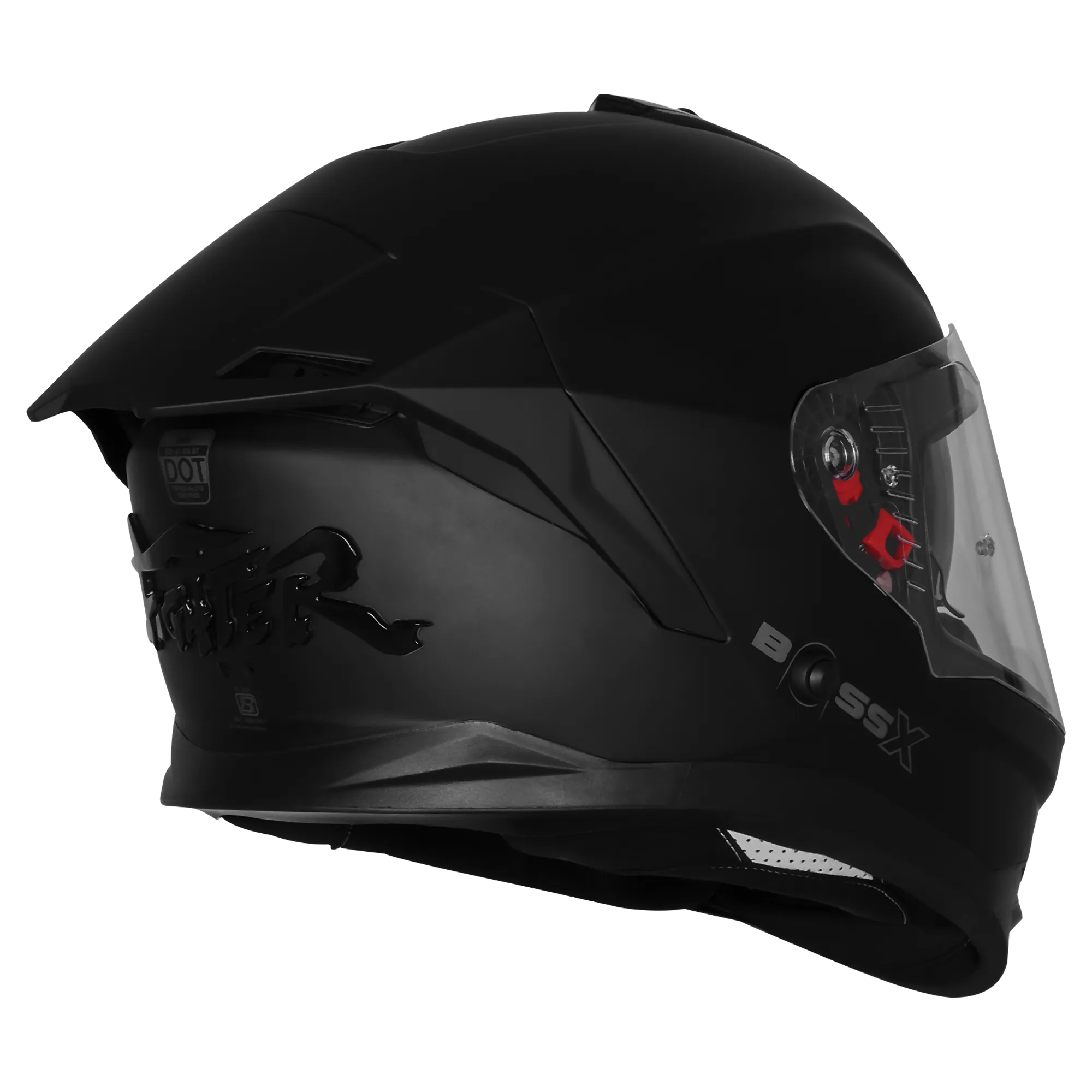 Steelbird Sbh 57 Bt Fighter Bass X Black Full Face Helmet