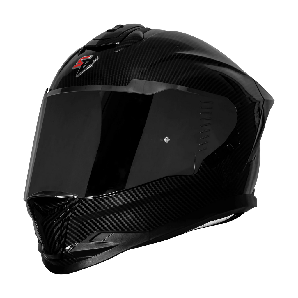 Steelbird Sbh 57 Fighter F11 Black Full Face Helmet