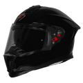 STEELBIRD Sbh 57 Fighter F5 Black Full Face Helmet